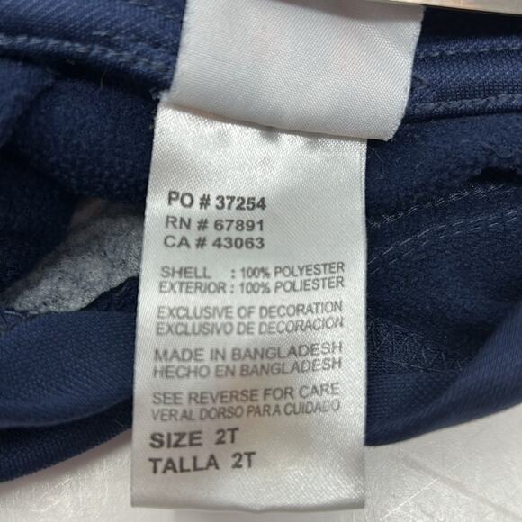 Seahawks NFL Apparel Toddler Kids Navy Blue Hoody with Front Pouch Size 2 t - Picture 10 of 11